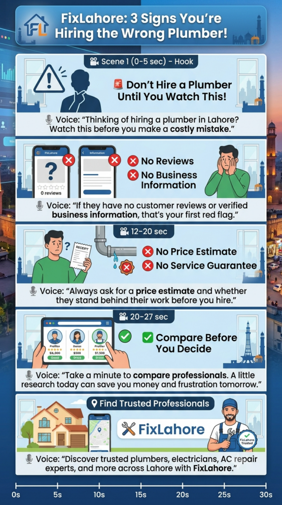 Plumber in Lahore